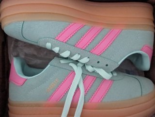 Adidas Gazelle Verde y Rosa Nuevas