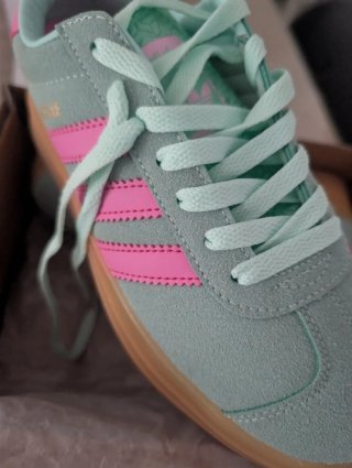 Adidas Gazelle Verde y Rosa Nuevas