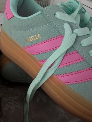 Adidas Gazelle Verde y Rosa Nuevas