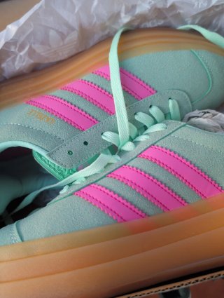 Adidas Gazelle Verde y Rosa Nuevas