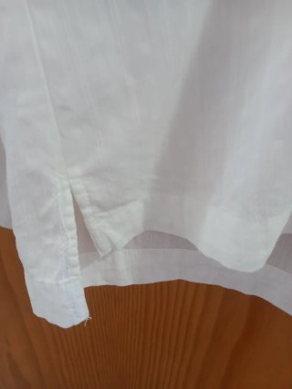 Blusa Ibicenca Springfield cruda bordada