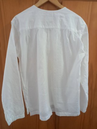 Blusa Ibicenca Springfield cruda bordada