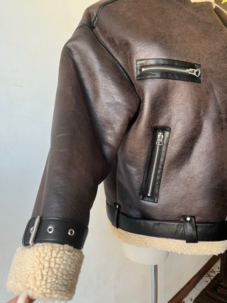 Montone Zara Beige/Marrone Taglia L
