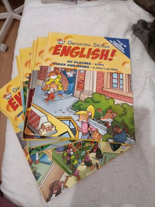 Geronimo Stilton English! 3 3: Mi ropa. El relo...