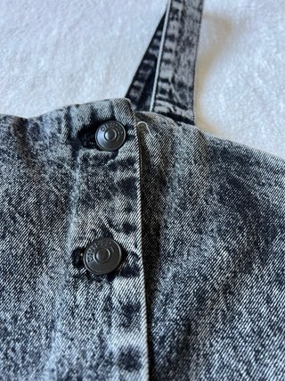 Vestido vaquero H&M negro T.38