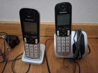 Dúo Teléfonos Panasonic Inalámbricos
