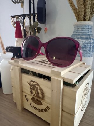 Gafas de sol Lacoste rosas