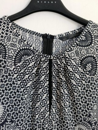 Vestito Zara fantasia bianco e nero