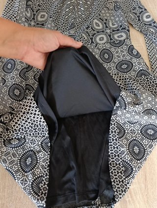 Vestito Zara fantasia bianco e nero