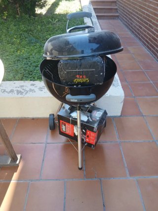Barbacoa Weber Carbón Negra