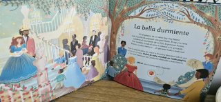 Libro musical La bella durmiente. 8 euros