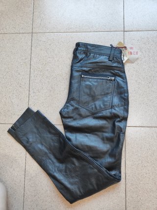 Pantalones pitillo cuero real PIEL Leather Cult