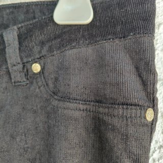 Versace Jeans Couture Pantalone Donna Nero vintage