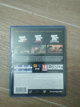 Juego PS4 Grand Theft Auto: The Trilogy