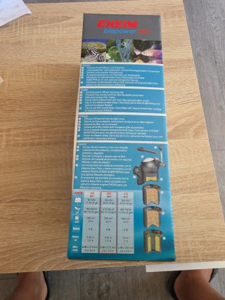 Filtro Eheim Biopower 200 nuevo