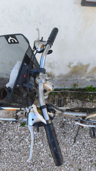 Bicicleta paseo Giant mujer,con alforjas