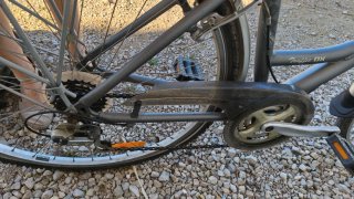 Bicicleta paseo Giant mujer,con alforjas