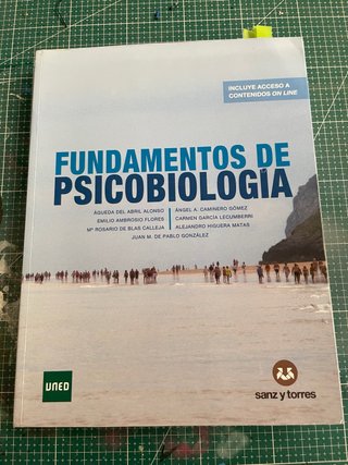 COMO NUEVO: Fundamentos de psicobiología UNED
