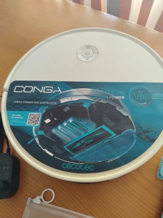 Cecotec Conga 08613 Robot Aspirador Batería