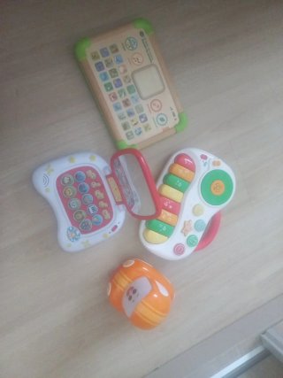 Lote de 3 juguetes educativos
