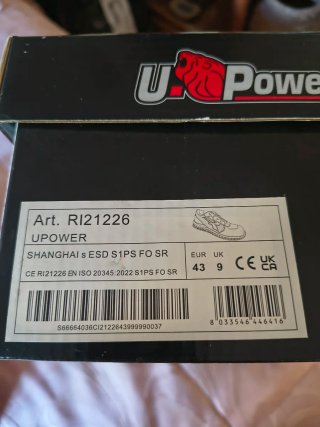 Zapatos de seguridad, U power