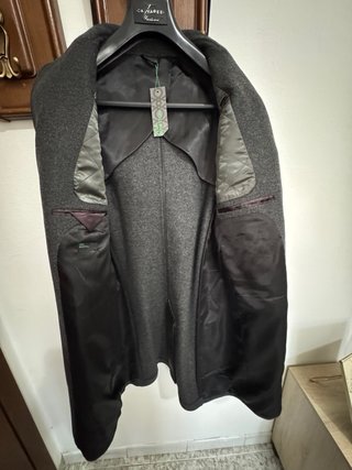 Cappotto Benetton Grigio Uomo