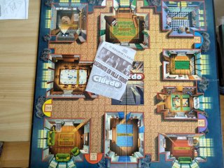 Juego de Mesa Cluedo de Parker incompleto.