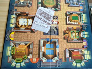 Juego de Mesa Cluedo de Parker incompleto.
