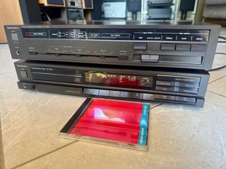 Technics Amplificatore SU-300 e lettore CD SL-120