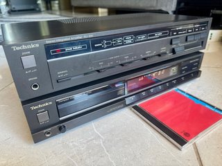 Technics Amplificatore SU-300 e lettore CD SL-120