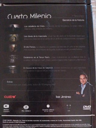 Lote libros+ DVD Iker Jiménez