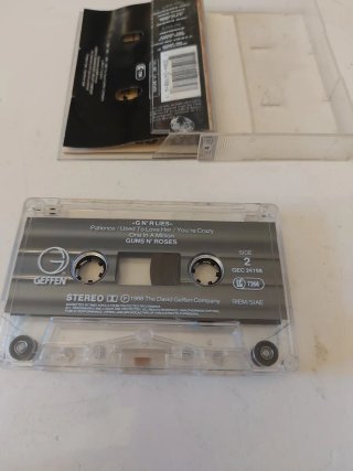 Cassetta Guns N' Roses -G N' R Lies Originale 1988