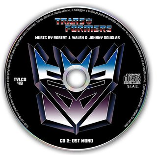 Transformers Serie 1 OST 2 CD Sigle TV