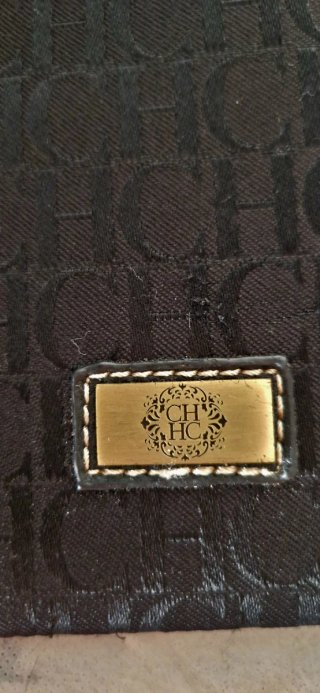 Bandolera Carolina Herrera Original Negra