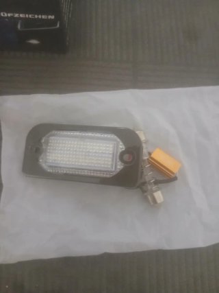 LED Matrícula BMW E-Prüfzeichen