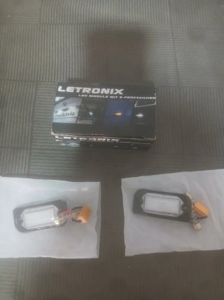 LED Matrícula BMW E-Prüfzeichen