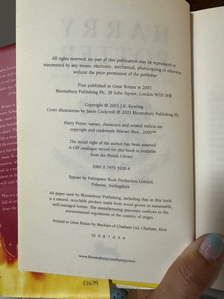 Harry Potter And The Order Of The Phoenix