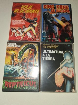 Lote 4 Películas DVD (Español)