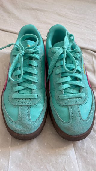 Zapatillas Puma Talla 37 Turquesa y Rosa