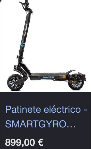 Patinete eléctrico SMARTGYRO