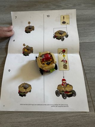Lego Soap Racer Burger Coche