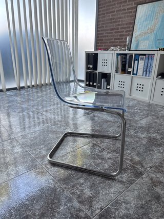 Sillas transparentes (4 uds.) Muy buen estado.