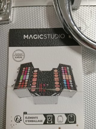 Maletín Maquillaje Magic Studio Plata