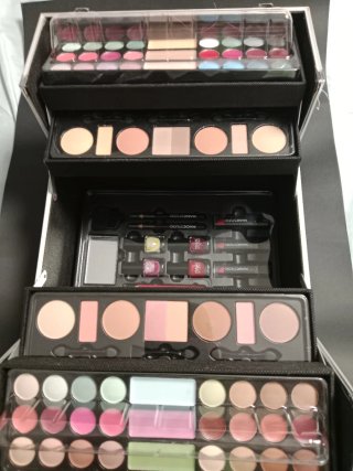Maletín Maquillaje Magic Studio Plata