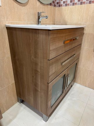 Muebles de baño con espejo