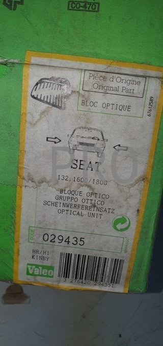 faro seat 132 ambos lados valeo