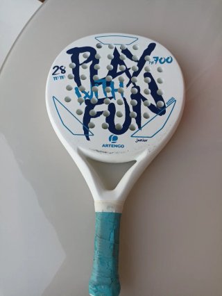 Pala pádel junior Artengo PR700 28mm