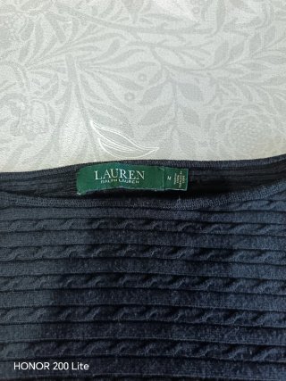 Ralph Lauren Maglione Donna Blu Taglia M