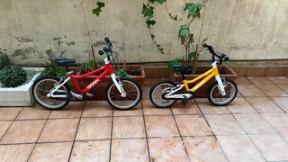 Bicicleta Woom 2, Amarilla 14