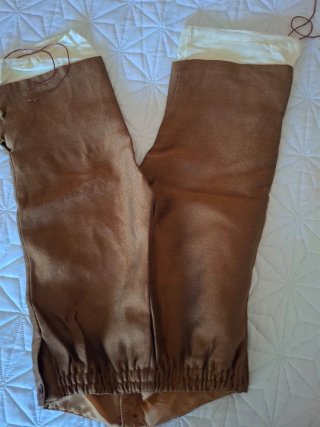 Pantaloni torrenti per bambini beige/marrone